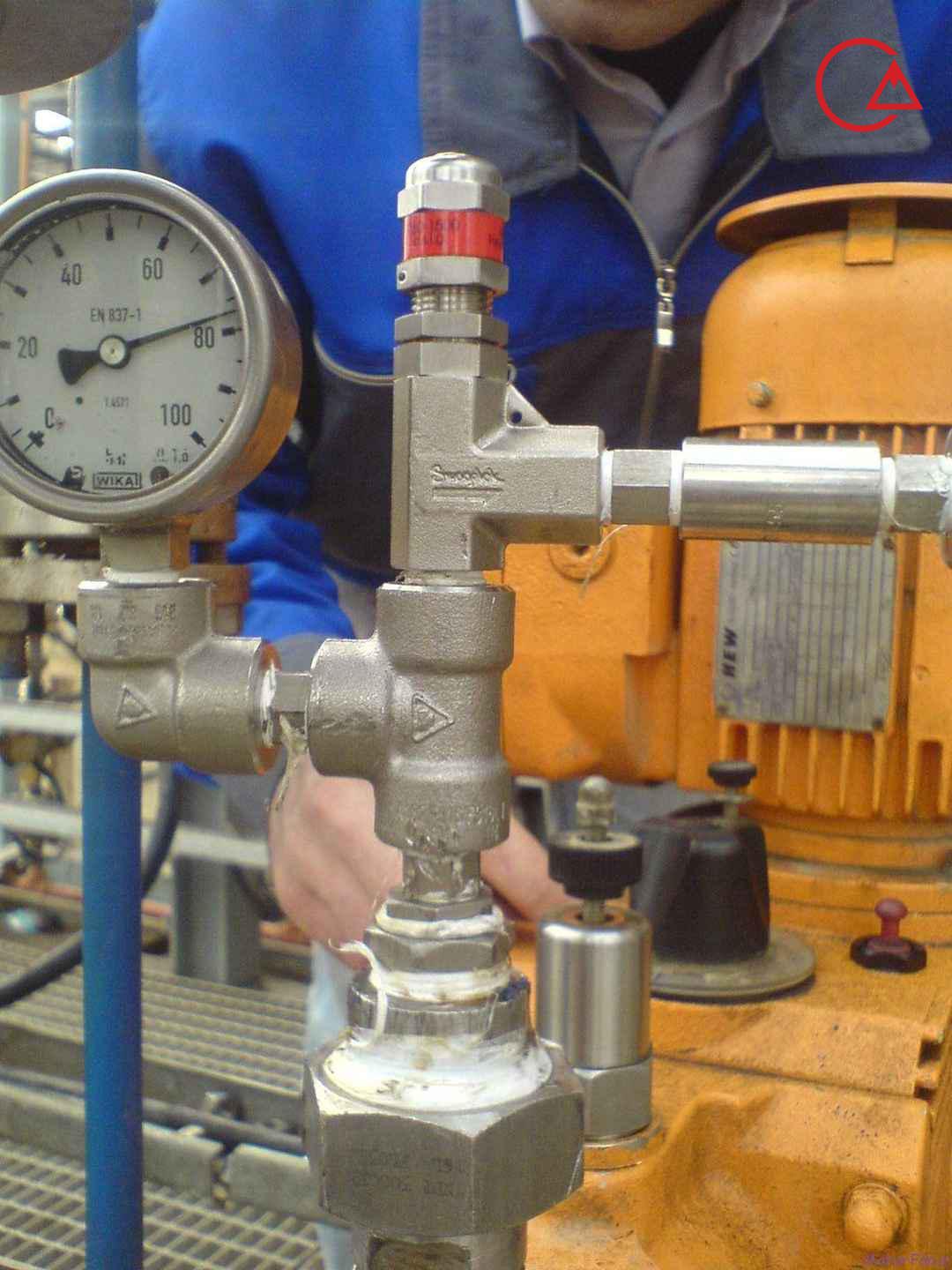 Relief Valve on ProMinent Hydro Hydraulic Metering Pump