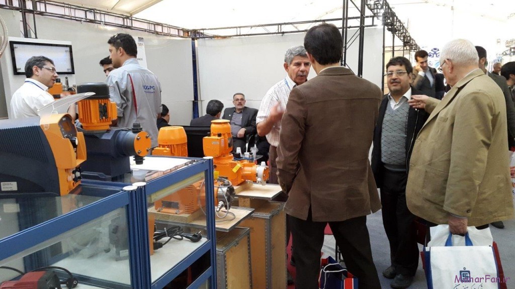 پمپ تزریق CFG نارنجی رنگ