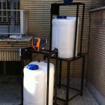 تزریق و کنترل میزان کلر محلول در آب