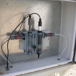 سنسور کلر در محفظه نمونه گیری