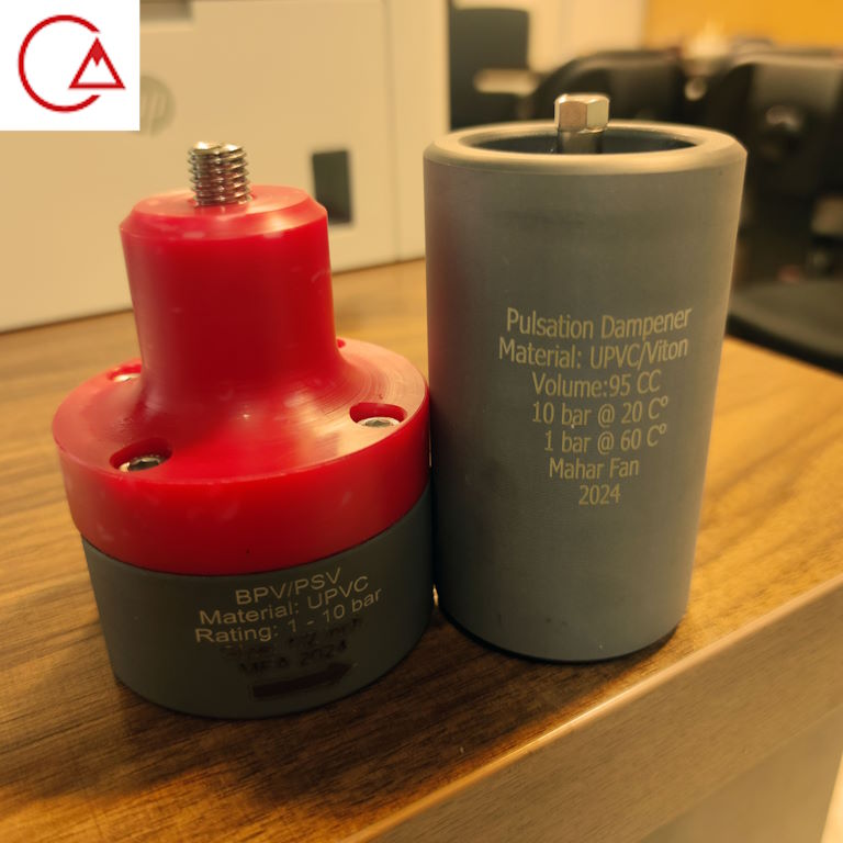 EPC - Pulsation Dampener & Relief Valve UPVC MFA