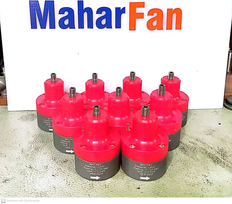 EPC-Relief valve UPVC 1/2" -MFA