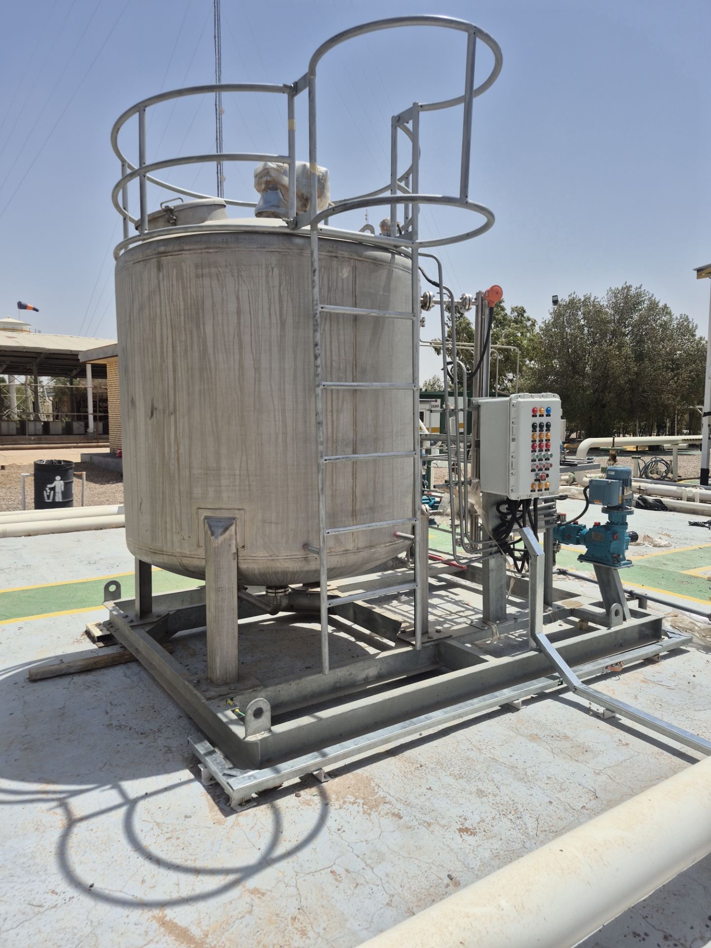 پکیج تزریق مواد شیمایی AP675 میدان نفتی پایدار