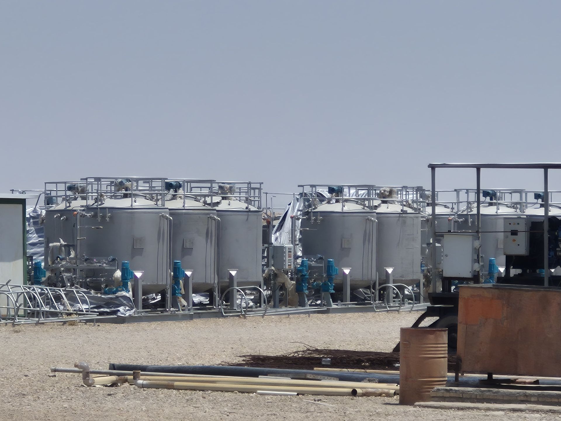 پکیج تزریق مواد شیمایی AP675 میدان نفتی پایدار