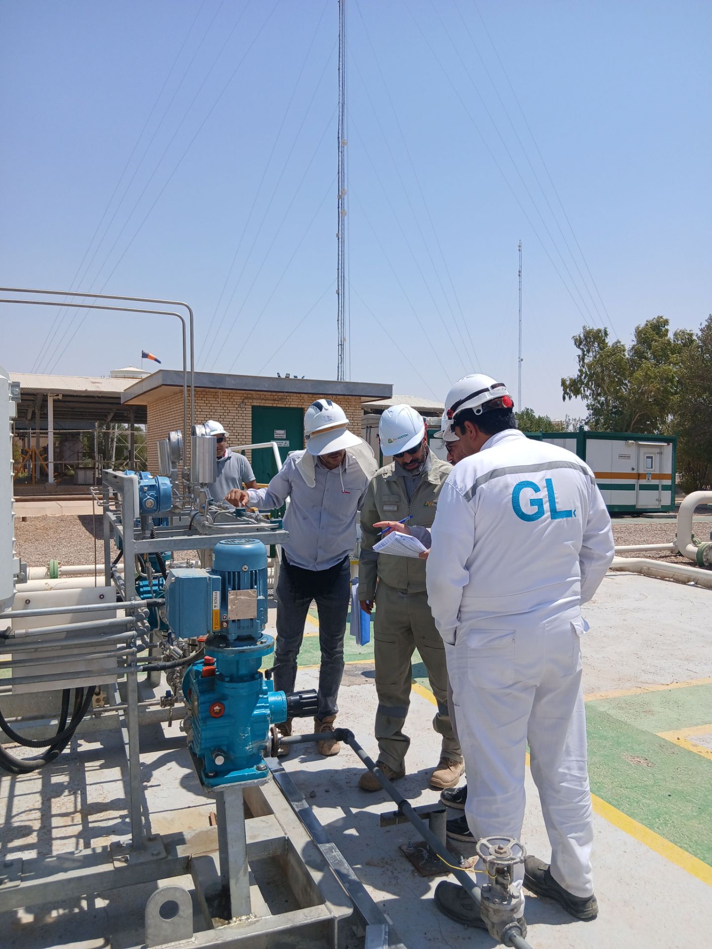 پکیج تزریق مواد شیمایی AP675 میدان نفتی پایدار